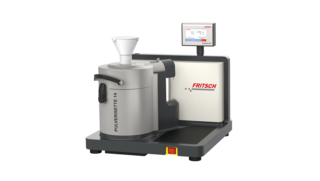 Variable Speed Rotor Mill PULVERISETTE 14 premium line: powerful grinding for fast sample throughput